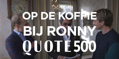 Op de Koffie bij Quote 500.